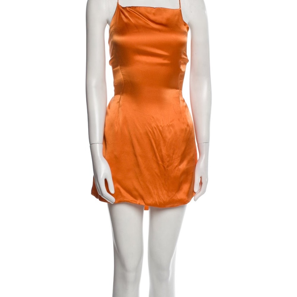 Harmur 100% silk mini dress
